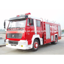 12000L Sinotruk HOWO 4X2 camion de pompier / camion de pompier / camion de lutte contre l&#39;incendie / mousse camion de pompiers / eau camion de pompiers / poudre camion de pompier